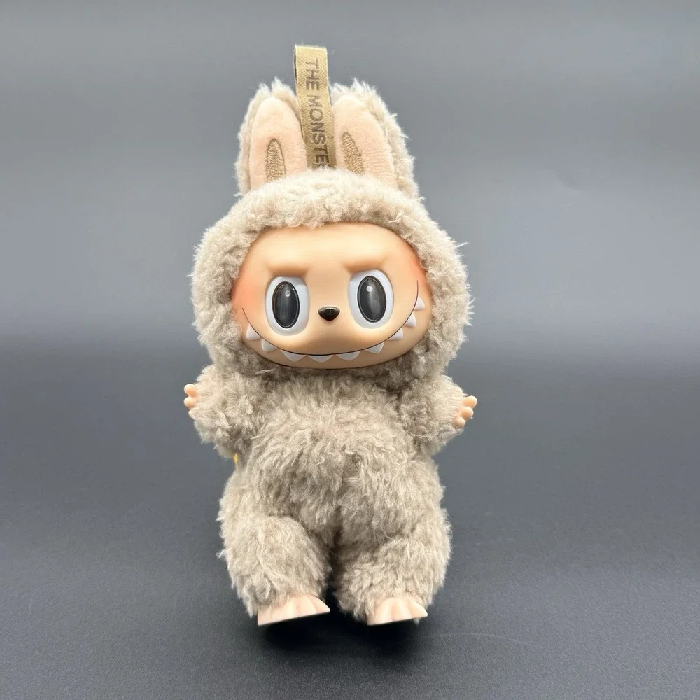 POP MART Labubu The Monsters Exciting Macaron Toffee Plush Pendant Authentic